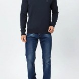 Мужская кофта Loro Piana тёмно-синего цвета