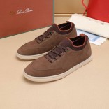 Мужские кроссовки Loro Piana Soho Walk - Brown