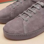 Мужские замшевые кроссовки Loro Piana