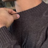 Мужской свитер Loro Piana premium - Brown