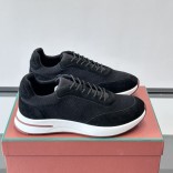 Мужские кроссовки Loro Piana Week End Walk - Black Мужские кроссовки Loro Piana Week End Walk - Black