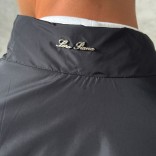 Двусторонняя ветровка Loro Piana - Grey / Black