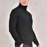 Мужская водолазка Loro Piana Premium - Black