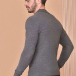 Поло с длинным рукавом Loro Piana Premium - Light Flower Gray