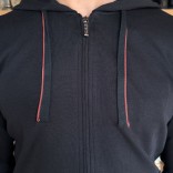 Мужская кофта на молнии Loro Piana - Black