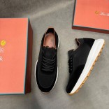 Мужские кроссовки Loro Piana knitted - Navy