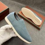 Мужские текстильные лоферы Loro Piana