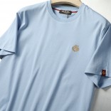 Мужская футболка Loro Piana Premium - Light Blue