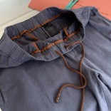 Штаны серого цвета Loro Piana Premium