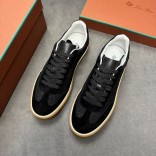 Мужские кроссовки Loro Piana Tennis Walk - Black