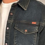 Джинсовая рубашка Loro Piana тёмно-синего цвета