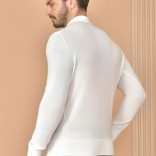 Поло с длинным рукавом Loro Piana Premium - Beige