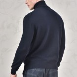 Мужская водолазка Loro Piana Premium - Black Blue