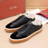 Мужские кроссовки Loro Piana Tennis Walk - Black