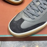 Мужские кожаные кроссовки Loro Piana Tennis Walk