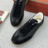 Мужские кроссовки Loro Piana Sea Tennis Walk - Black