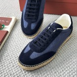 Мужские кроссовки Loro Piana Sea Tennis Walk - Navy