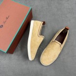 Мужские лоферы Loro Piana Venice Walk - Beige
