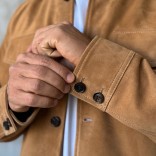 Мужская бежевая куртка Loro Piana Premium