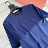 Мужская синяя футболка Loro Piana