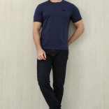 Мужские тёмно-синие джинсы Loro Piana Premium