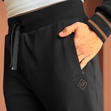 Мужской спортивный костюм Loro Piana monogram - Black