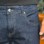 Джинсы тёмно-синего цвета Loro Piana