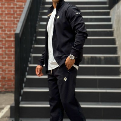 Спортивный костюм Loro Piana logo-embroidered - Black