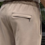 Спортивные штаны Loro Piana logo-embroidered - Beige