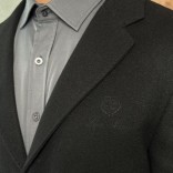 Мужское пальто чёрного цвета Loro Piana