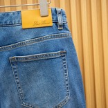 Мужские синие джинсы Loro Piana Premium