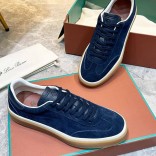 Мужские замшевые кроссовки Loro Piana Tennis Walk