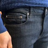 Тёмно-синие джинсы Loro Piana