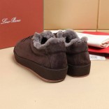 Зимние кроссовки с мехом Loro Piana