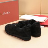 Зимние кроссовки с мехом Loro Piana