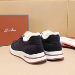 Кроссовки с мехом Loro Piana Week End Walk Evo