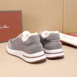 Кроссовки с мехом Loro Piana Week End Walk Evo