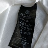 Чёрная мужская футболка Loro Piana embroidered logo