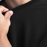 Мужская чёрная футболка Loro Piana