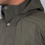 Парка цвета хаки Loro Piana logo-patch