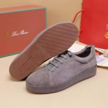Мужские замшевые кроссовки Loro Piana