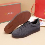 Мужские замшевые кроссовки Loro Piana