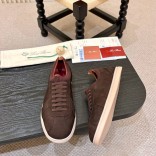 Мужские кроссовки Loro Piana Soho 2.0 Walk - Brown