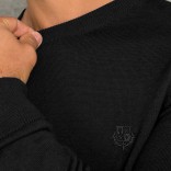 Мужской чёрный джемпер Loro Piana Мужской чёрный джемпер Loro Piana