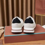 Замшевые кроссовки Loro Piana Week End Walk - White