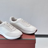 Мужские кроссовки Loro Piana Week End Walk - White