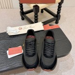 Мужские кроссовки Loro Piana Week End Walk - Black