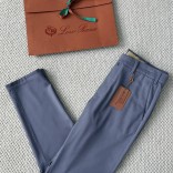 Мужские брюки Loro Piana Premium - Denim Blue