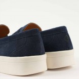 Замшевые лоферы Loro Piana Summer Walk - Navy