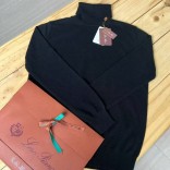 Мужская водолазка Loro Piana Premium - Black